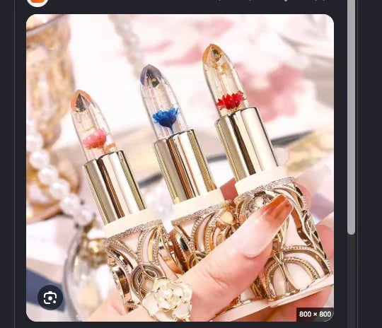 Labial Magico Floral FLORALUX x3 Cambia de Color