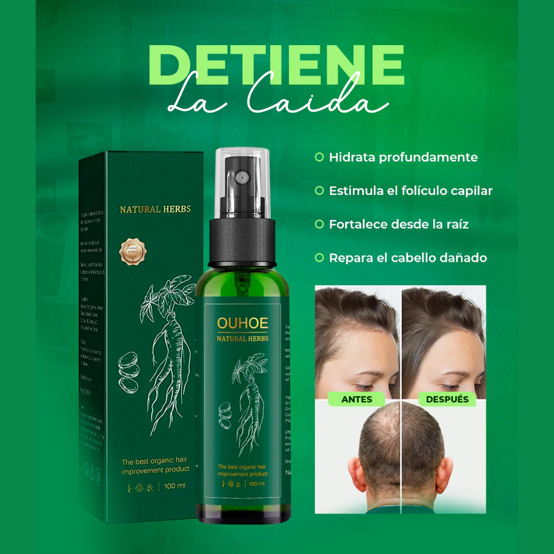 Tonico Cabello Ouhoe Crecimiento.