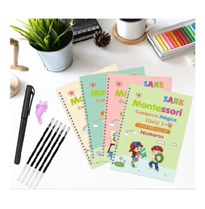 Kit de 4 libros mágicos inteligentes Mayor