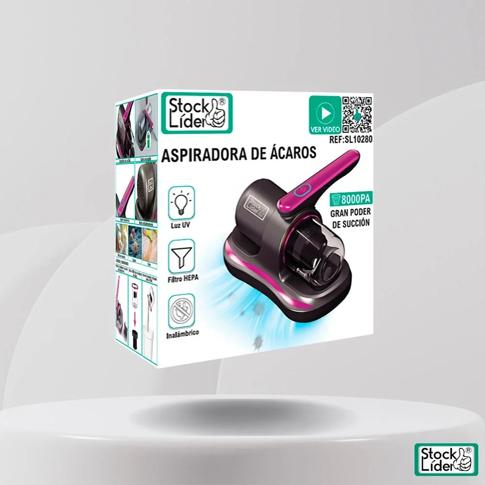 Aspiradora de Acaros Inalambrica ACARIX 8000PA con Luz UV