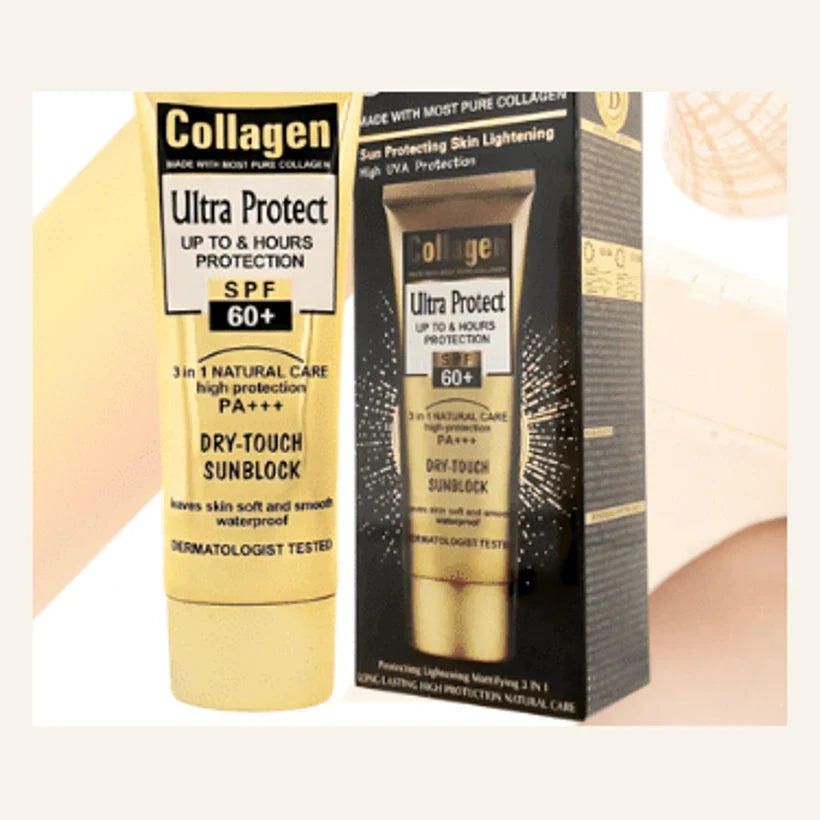 Bloqueador Solar Colageno Wokali 3 en 1