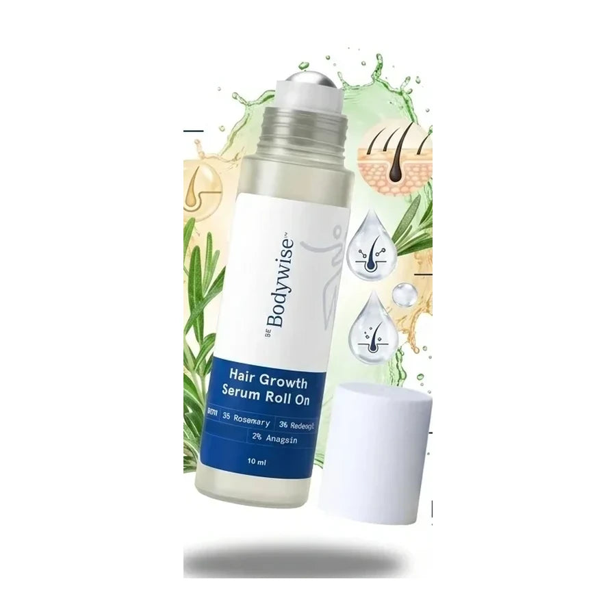 Serum Roll On Crecimiento Cabello Be Bodywise 10ml