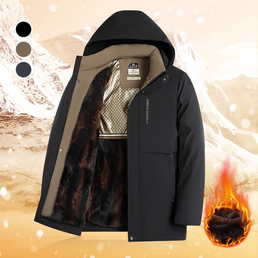 Abrigo Parka Térmica con Capucha