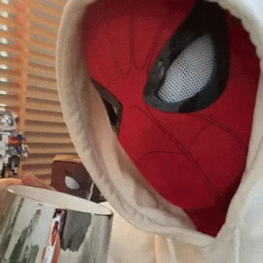 Mascara de Spiderman Ojos Movibles