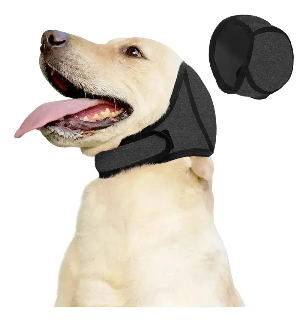 Gorro Protector Auditivo para Perros CALMUFF Anti Ruido