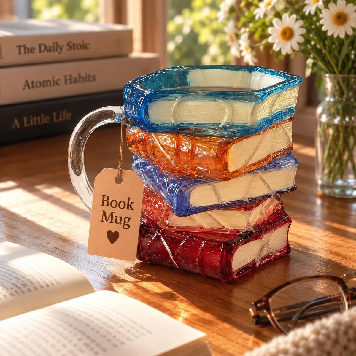 LIBRIX taza de libros 3D
