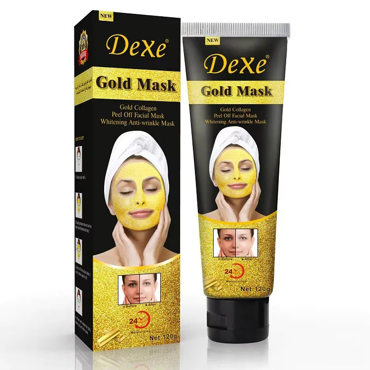 Mascarilla Facial de Oro AUREVA Peel Off Colageno 120g