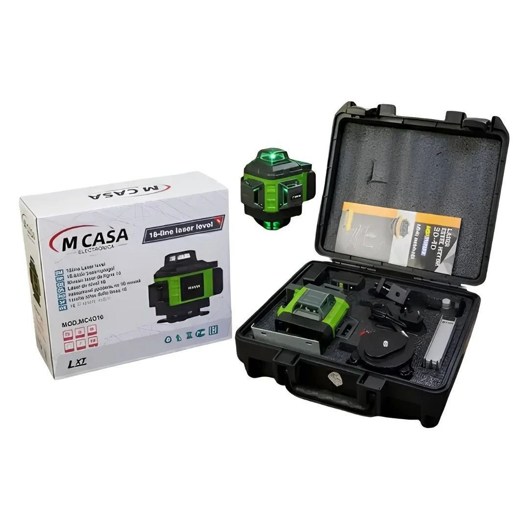 Nivelador Laser 16 Lineas M CASA con maletin