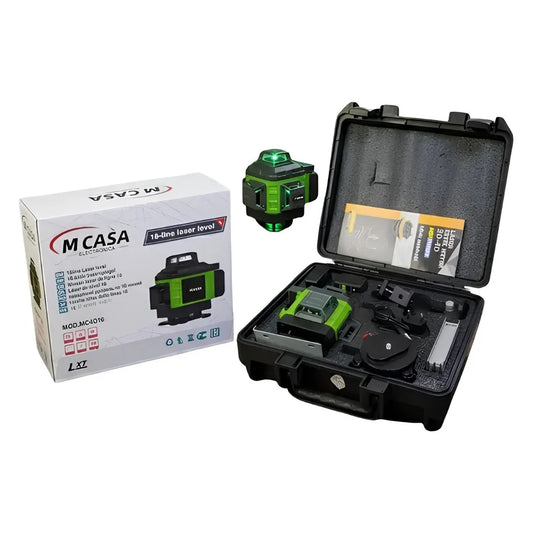 Nivelador Laser 16 Lineas M CASA con maletin