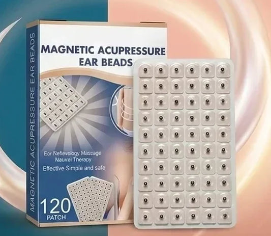 Parches magneticos de acupresion para oreja 120 unidades