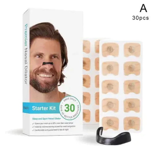 Dilatador Nasal Premier Kit 30 tiras