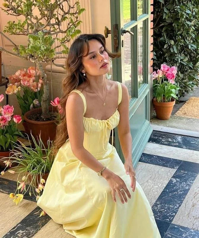 Vestido AMARÉ amarillo