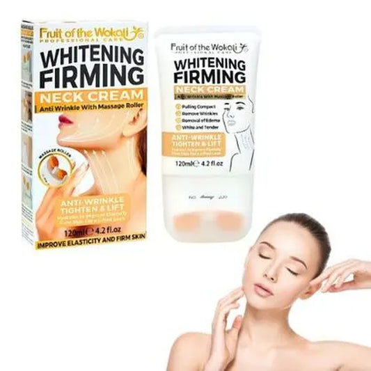 Crema Reafirmante para Cuello TERSA con rodillo masajeador
