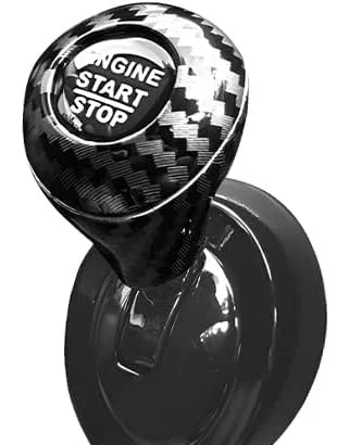 TURBOGRIP cubierta boton de arranque fibra de carbono